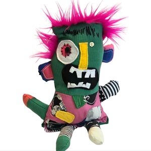 Colorful Monster Plush Collectible Plushie Doll